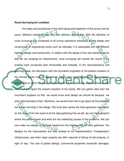 Track Design For Line Speed Improvement