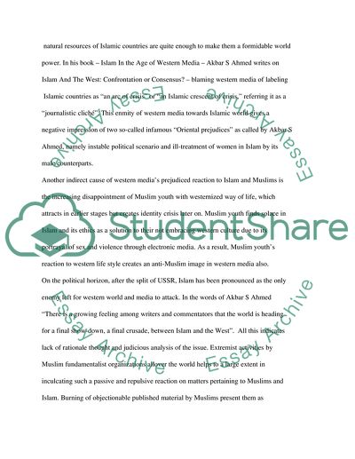 Islam and Muslims in the western Media