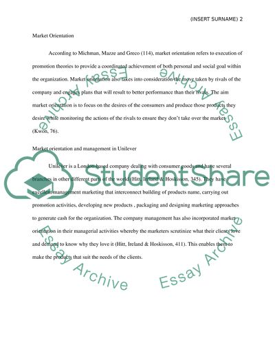 Marketing management