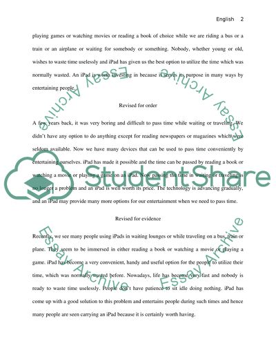 The Ways of Using the iPad