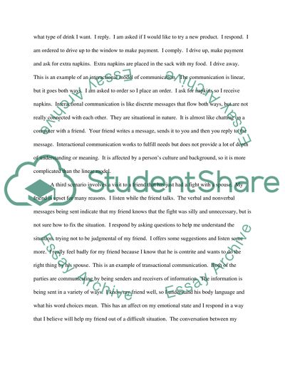 The First Day of Class