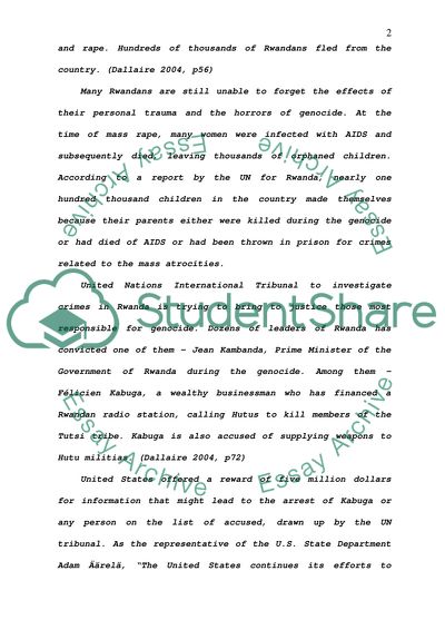 Different Genocides in the world and their effects