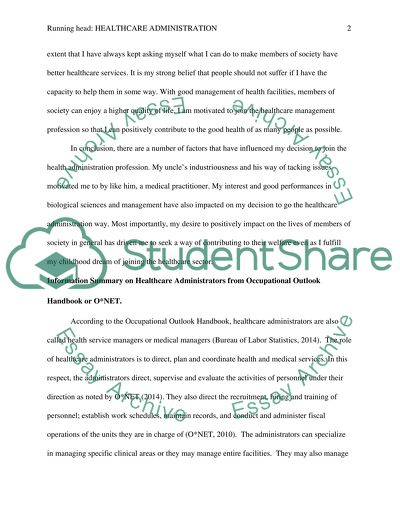 How I Decided to Join the Healthcare Administration Profession