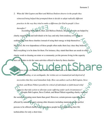 Cross-Cultural Ministry&apos;s assingment