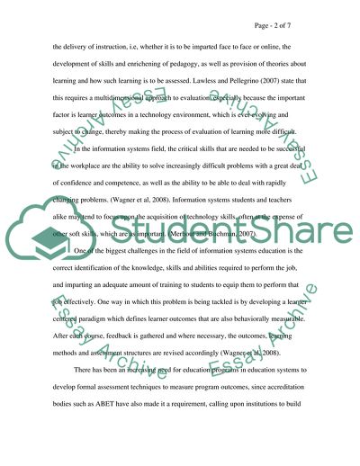 Information Systems Development Education