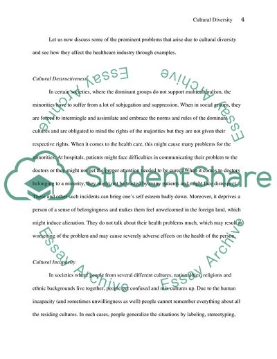 Cultural Diversity in Health Care