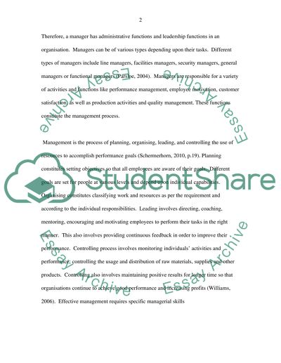 Management Principles