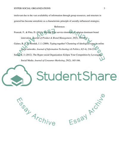 Four pillars of a hyper-social organization