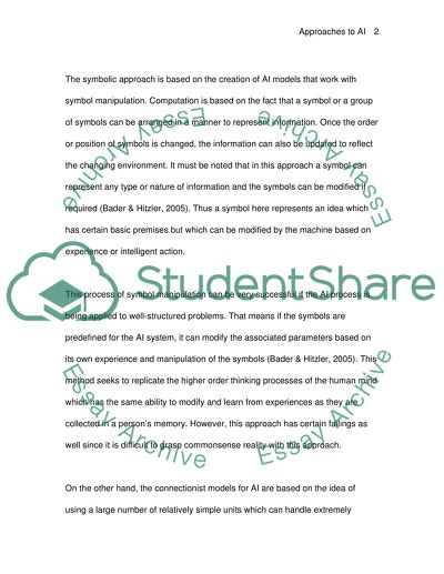 Connectionist Models and Symbolic Models