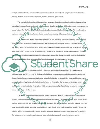 Cats and the Mysterious Behavior