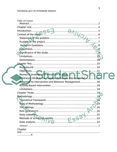 Technology in Interior Design