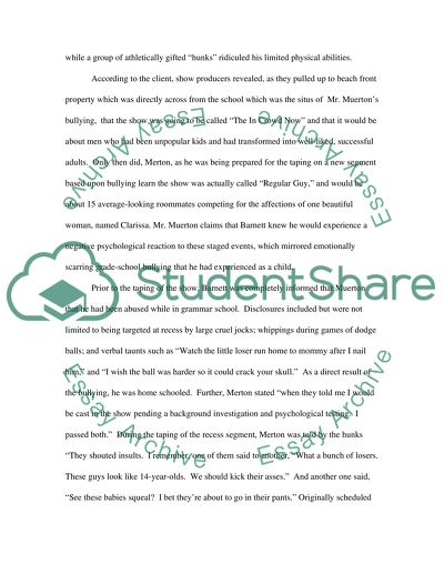 Intentional Infliction of Emotional Distress Cases