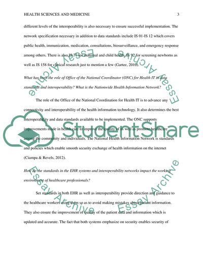 Healthcare Information Technology and Standards