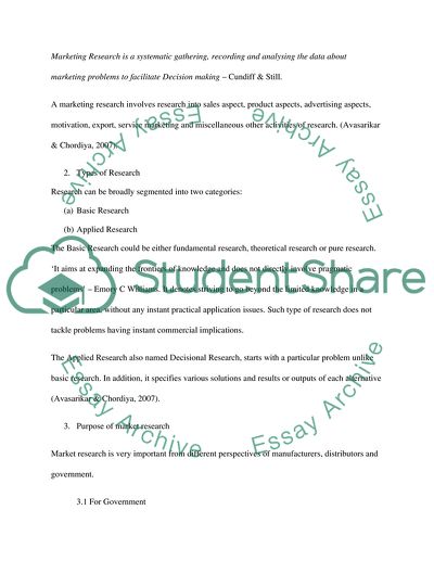 Market Research for Starting New Business