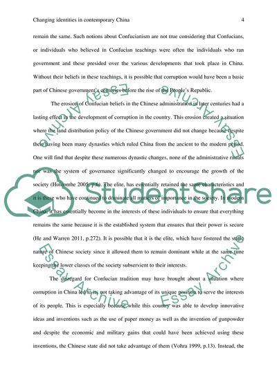 Changing Identities in Contemporary China