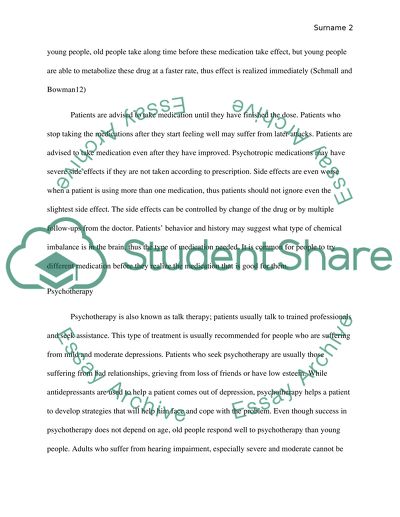 Treatment Option of Depression