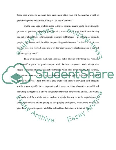 Social Influences in Marketing