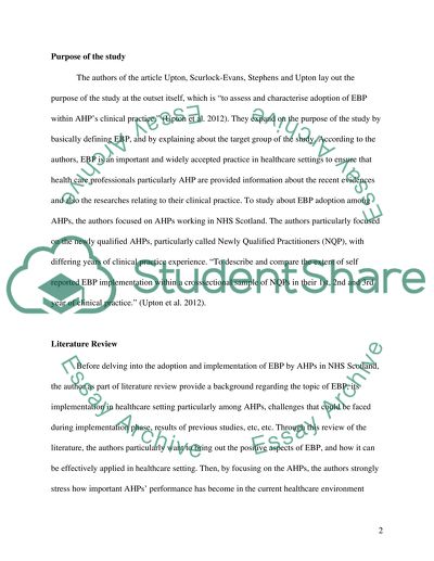 Critically appraising quantitative studies Critically appraising quantitative studies image
