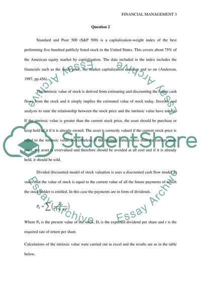 Financial Management and Bond Valuation