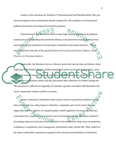 The Role of International Laws and Treaties in Petroleum Pollution in International Waters