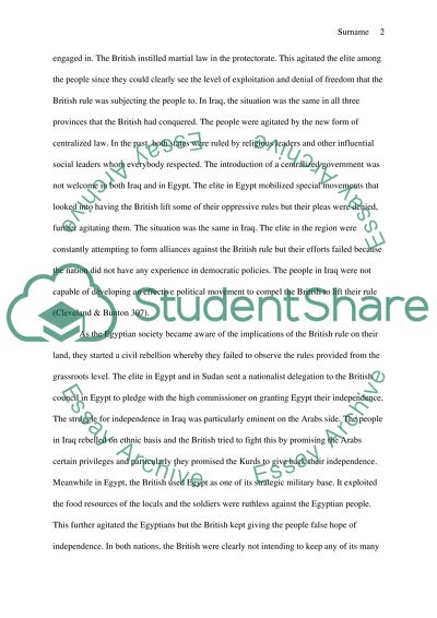 The Middle East and the World: Identity and Conflict in the Middle East