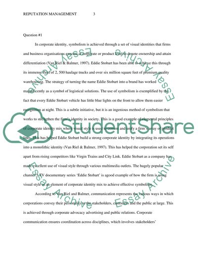 Reputation Management