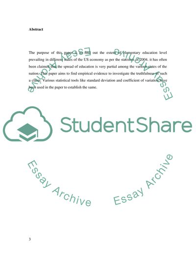 Case Study on Descriptive Statistical