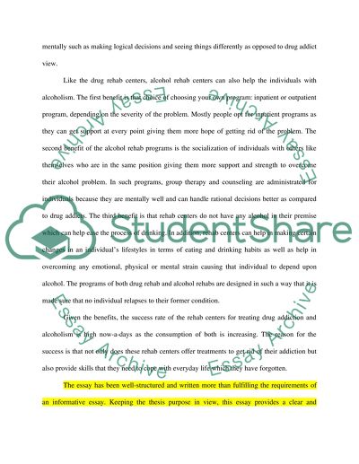 Rehabilitation Centers for Benefit of People