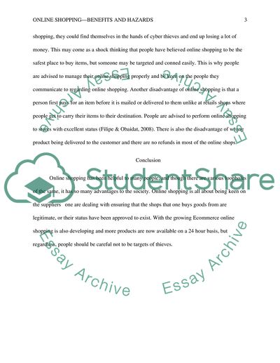 Online Shopping: Pros and Cons