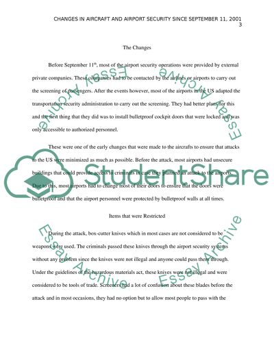 How Travel And Airport Security Changed After 9/11