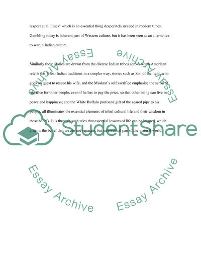 Reflection on Powwow Highway & Native American Stories of the Sacred