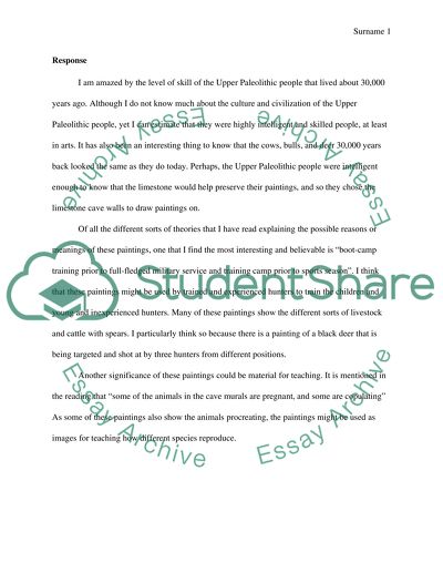 The Meaning of Upper Paleolithic People Paintings