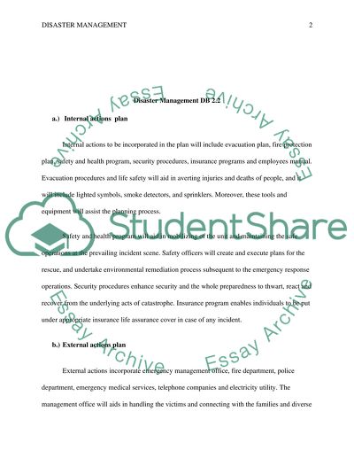 Disaster Management Paper 1.4