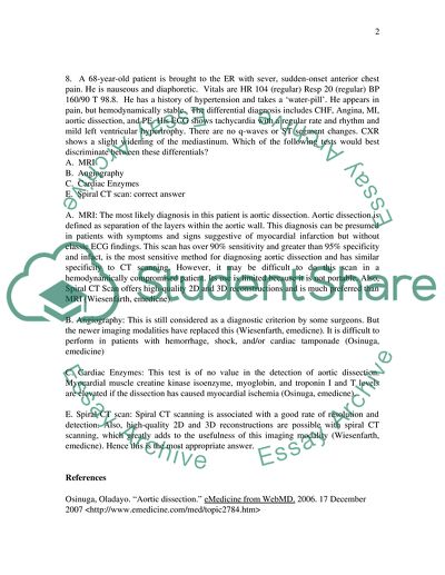 Analysis of Medical Situations