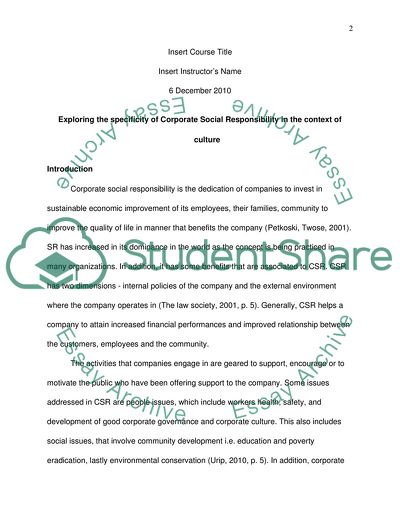 A Role in Improving the Quality of Life of People in the Society