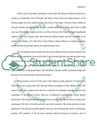 Chinese Hairpins in Ching Dynasty