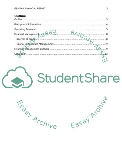 Gentiva Health Services Financial Analysis