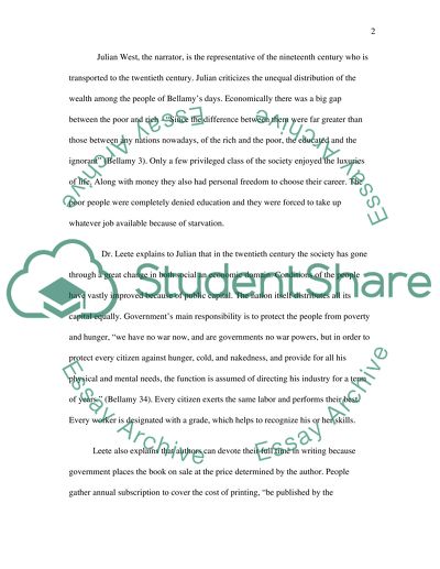 Looking Backward - Edward Bellamy