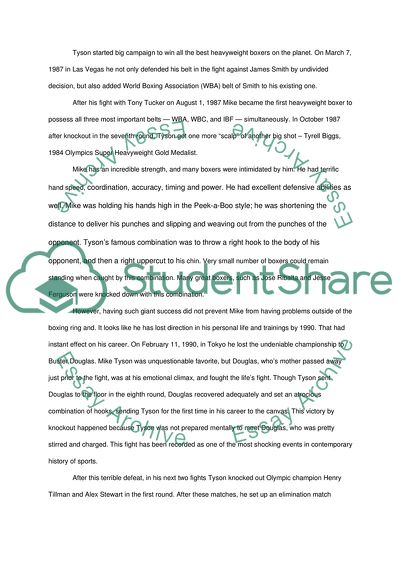 Michael Gerard Tyson - the Iron Mike