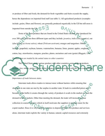 Where our food is grown