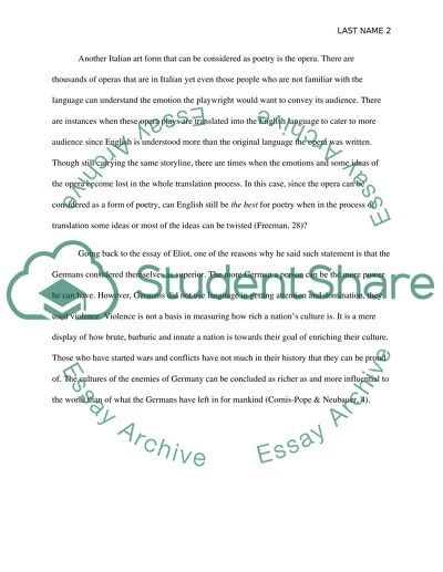 Developing an argument