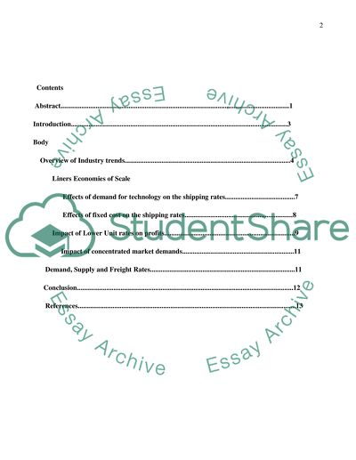 Why Shipping Companies Have Been Merging or Forming Alliances