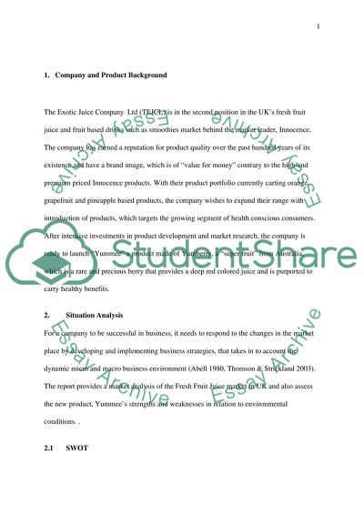 Launching of Yummee Brand of Fresh Fruit Juice to UK Market