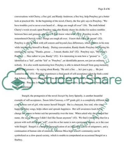 Role of Young Adult Novels in Promoting Self-Acceptance