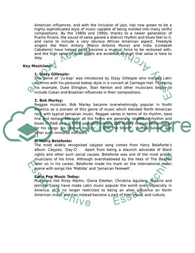 American Music History