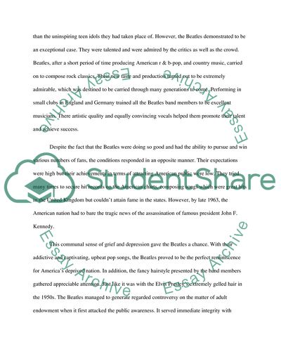 British Invasion and the Folk Revival