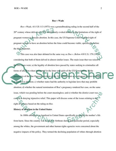 The Abortion Rights Controversy in American History