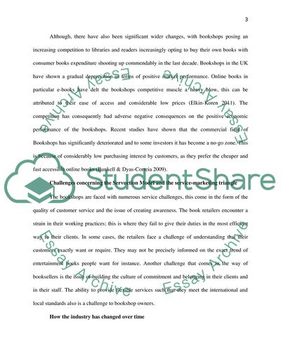 The Bookshop Service Sector