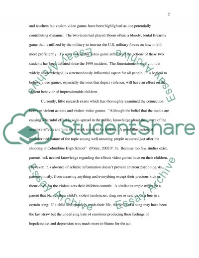 effect of video games on children essay effect of video games on children essay
