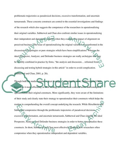 Information Systems and Business